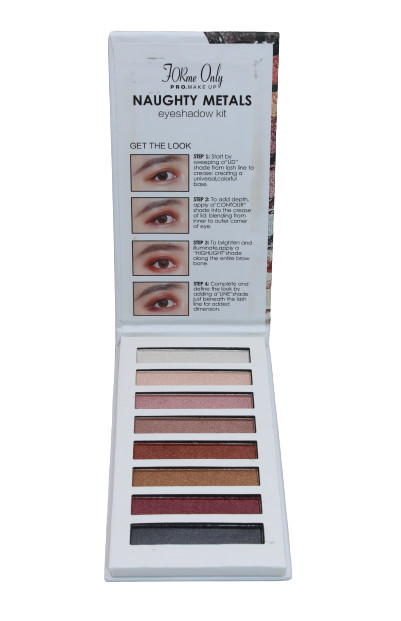 Trusa machiaj paleta farduri de ochi, ForMe Only, Naughty Metals, 8 culori Trusa machiaj paleta farduri de ochi, ForMe Only, Naughty Metals, 8 culori