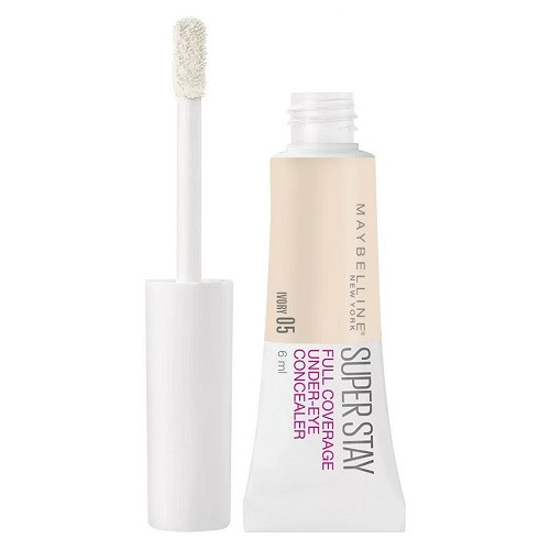 Corector cu acoperire mare, Maybelline, Superstay Full Coverage, 05 Ivory, 6 ml Corector cu acoperire mare, Maybelline, Superstay Full Coverage, 05 Ivory, 6 ml