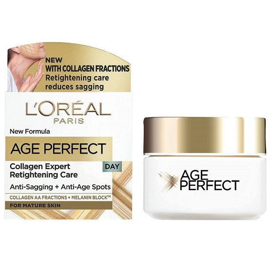 Crema de zi, loreal, age perfect, collagen expert, 50 ml