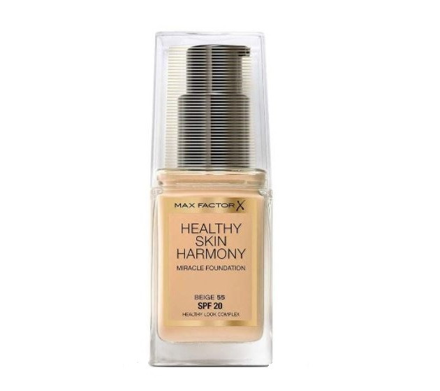 Fond de ten max factor healthy skin harmony, beige 55, 30 ml
