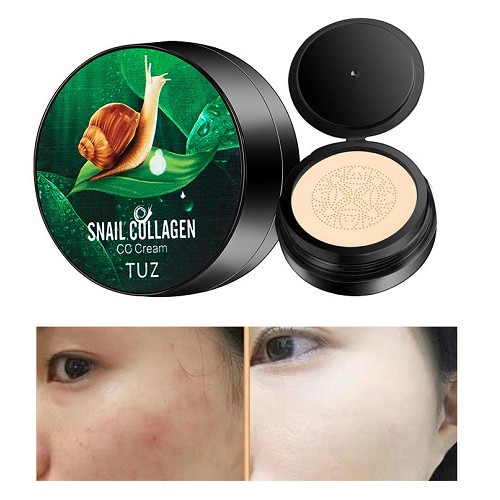 Fond de ten, Million Pauline, Snail Collagen Cushion, Aplicator inclus, 15 g - 1 | YEO