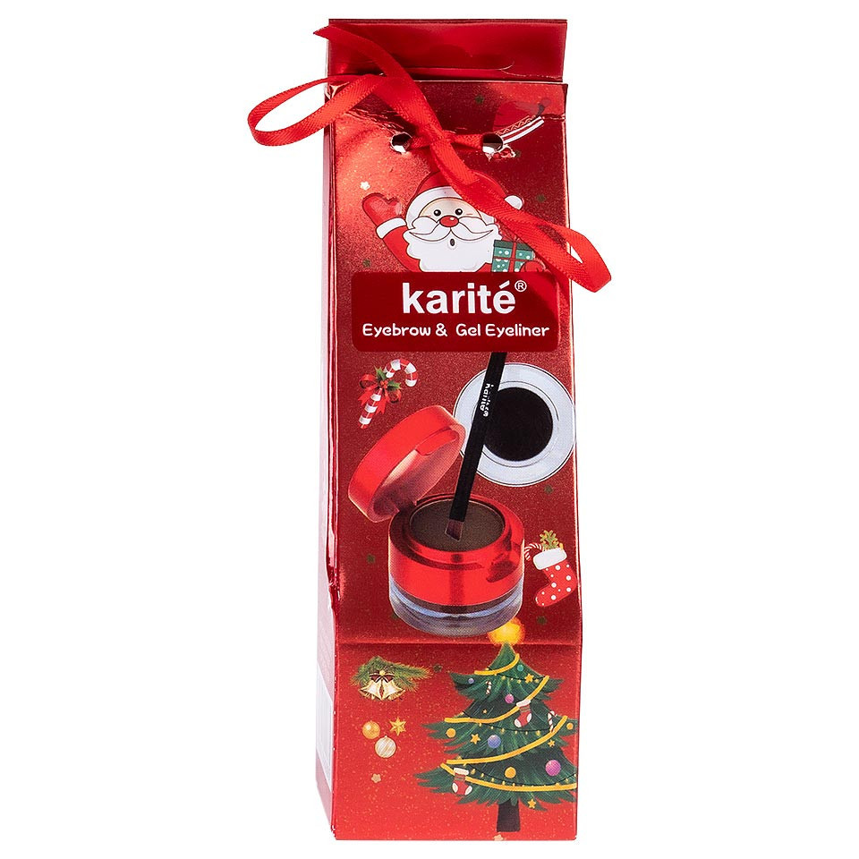 Gel sprancene cu pensula, Karite, Christmas Edition, Brown Gel sprancene cu pensula, Karite, Christmas Edition, Brown