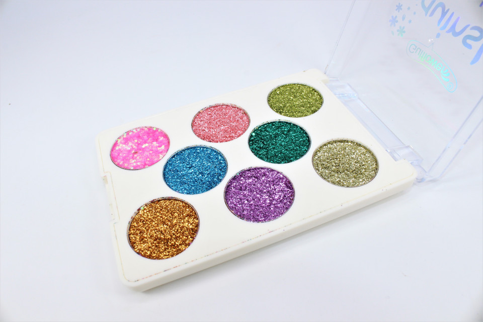 Paleta fard de ochi, Gulflower, Glitter Sequins, 03 Paleta fard de ochi, Gulflower, Glitter Sequins, 03