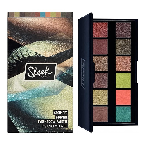 Paleta farduri de ochi, Sleek, i-Divine, Grounded, 12 nuante Paleta farduri de ochi, Sleek, i-Divine, Grounded, 12 nuante