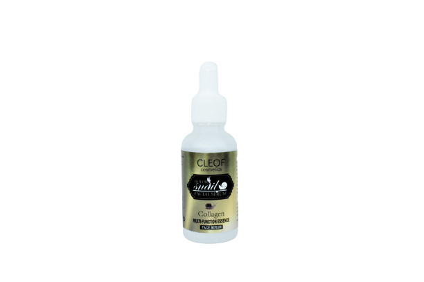Ser pentru fata, makeup, cleof snail facial serum collagen, 30 ml
