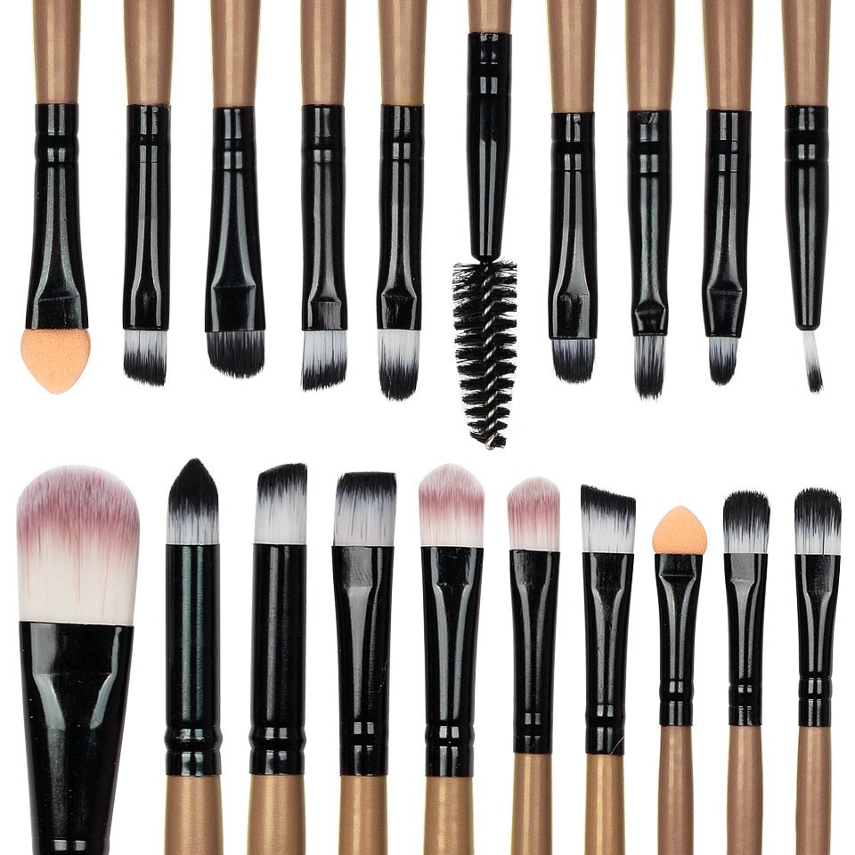 Set Machiaj : Trusa Fard + Pensule + Tus + Ruj + Primer - 1 | YEO