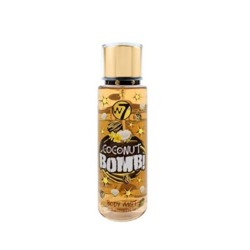 Spray pentru corp cu aroma de cocos, W7, Coconut Bomb, 250 ml topstar.ro imagine noua