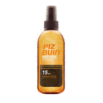 Spray protectie solara Piz Buin Wet Skin SPF 15 Protectie Medie Piz Buin imagine noua