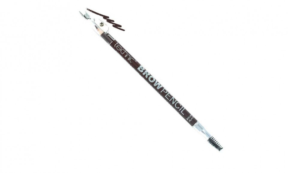 Creion sprancene, technic, brow pencil, brown black