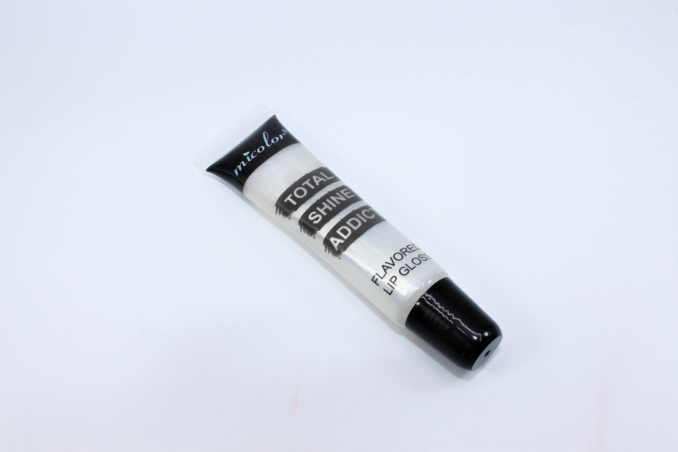 Luciu de buze aromatizat, Micolor, Total Shine Addict, Alb Luciu de buze aromatizat, Micolor, Total Shine Addict, Alb