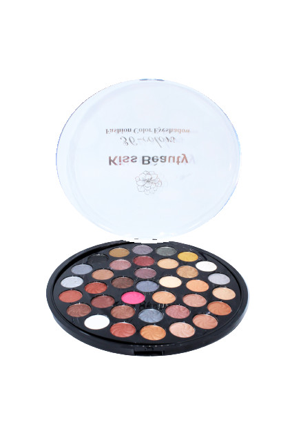 Trusa machiaj kiss beauty 36 colors, 2