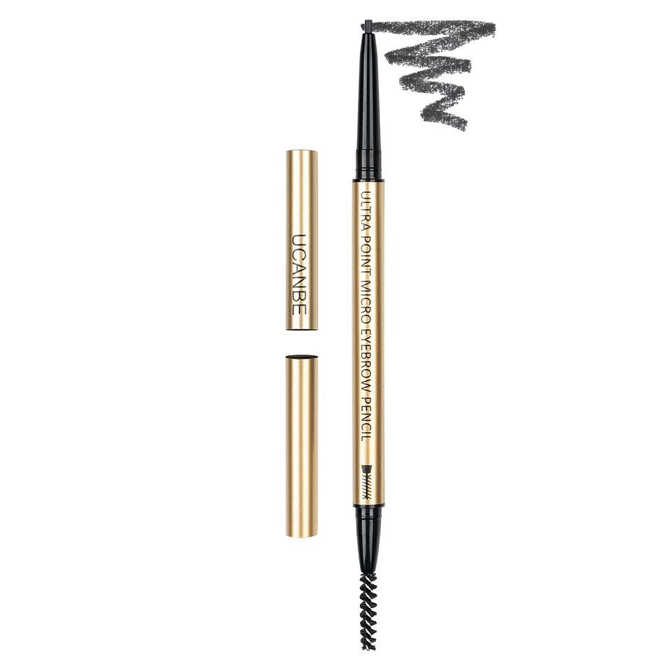 Creion sprancene retractabil Ucanbe Ultra Point Micro Eyebrow Pencil, Nuanta Soft Black topstar.ro imagine