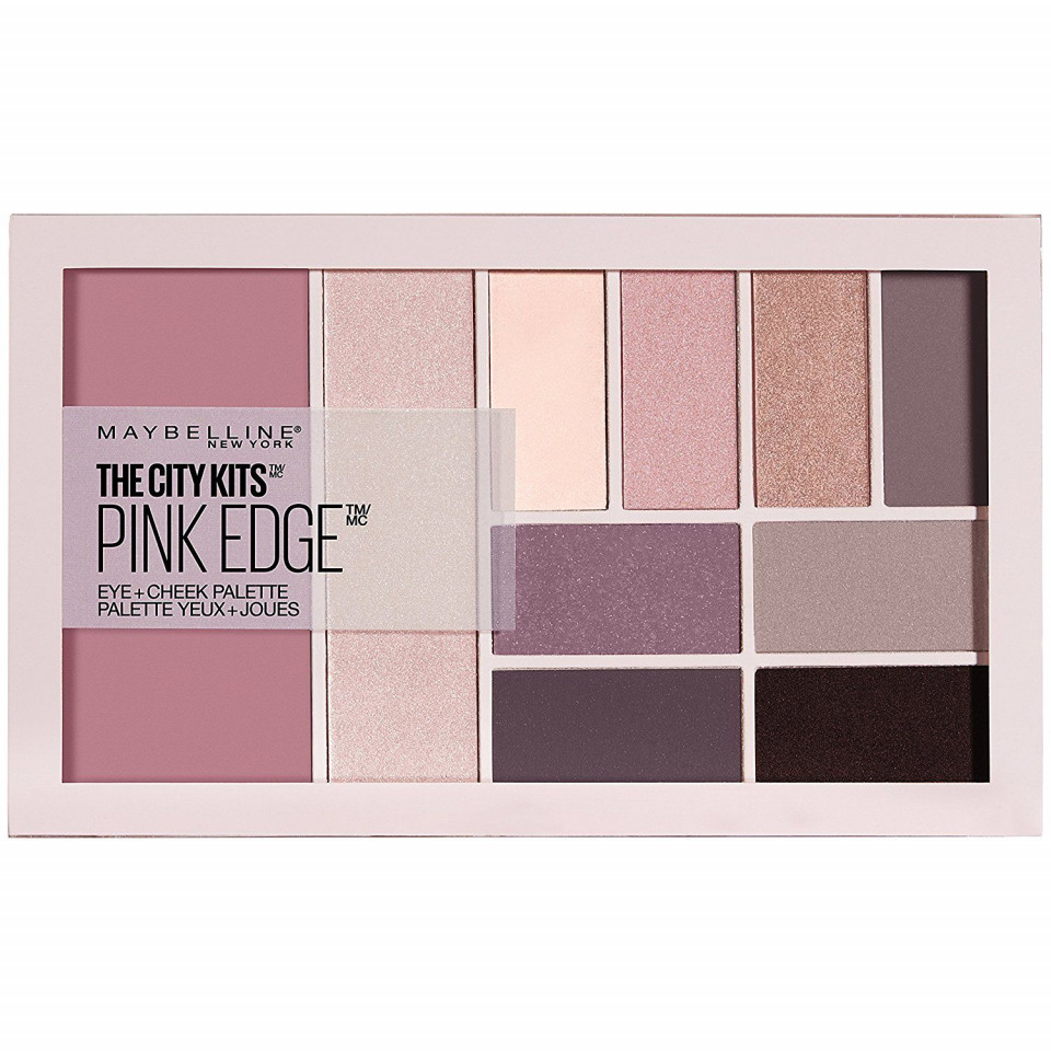 Paleta multifunctionala farduri de ochi si obraz maybelline the city pink edge
