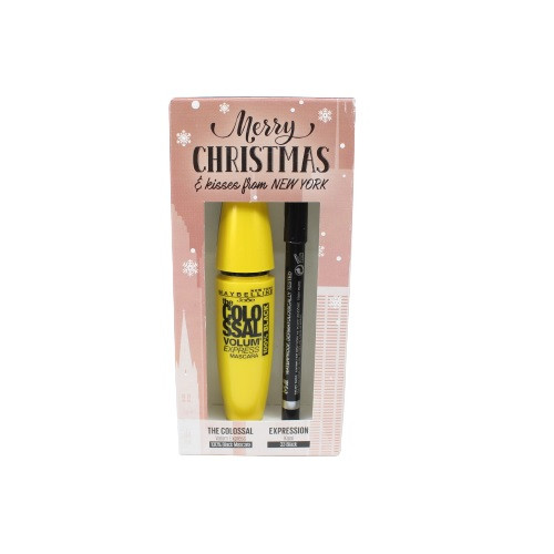 Set mascara si creion, maybelline, merry christmas
