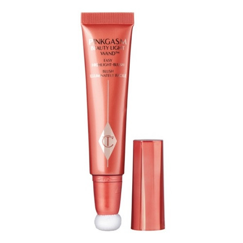 Fard de obraz iluminator, charlotte tilbury, pinkgasm beauty light wand blush, hollywood, pinkgasm sunset, 12 ml
