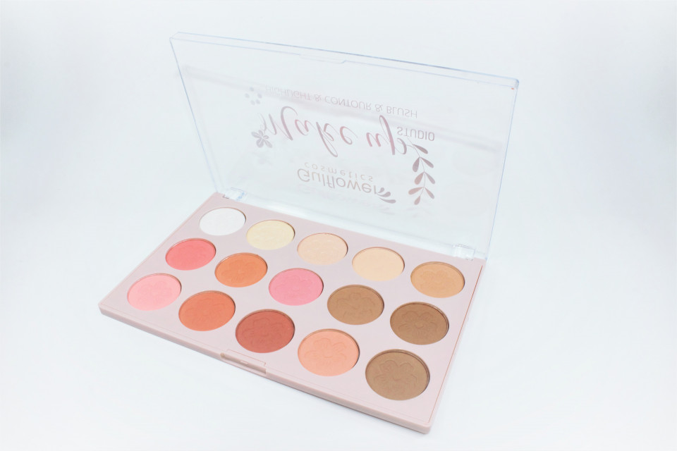 Paleta Fard de obraz, Gulflower, Charm For You Paleta Fard de obraz, Gulflower, Charm For You