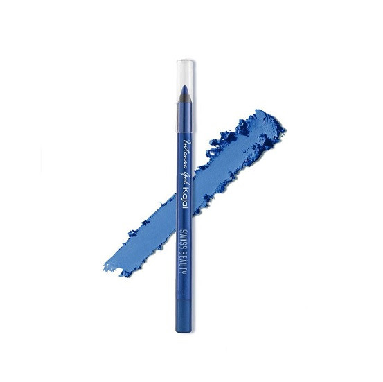 Creion de ochi, Swiss Beauty, Intense Waterproof Gel Kajal, Electric Blue Swiss Beauty imagine noua