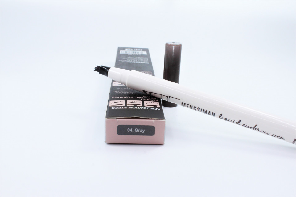 Creion sprancene efect Microblading, Mengsiman, 04 Gray - 3 | YEO