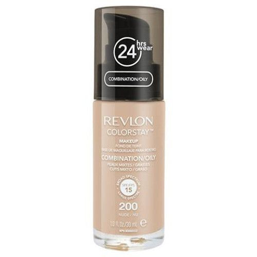 Fond de ten Revlon Colorstay pt ten mixt si gras, Nuanta 200 Nude Fond de ten Revlon Colorstay pt ten mixt si gras, Nuanta 200 Nude