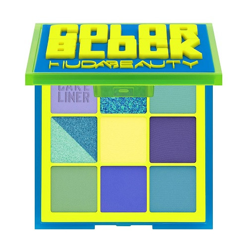 Paleta Farduri Pleoape, Huda Beauty, Color Block Obsessions, Blue & Green Paleta Farduri Pleoape, Huda Beauty, Color Block Obsessions, Blue & Green