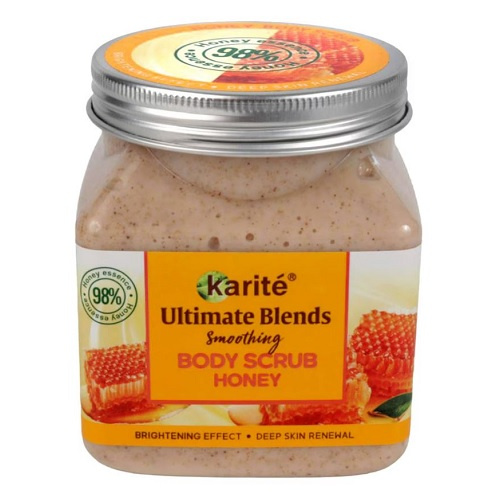 Scrub pentru corp, cu miere, Karite, Ultimate Blends Honey, 320 ml