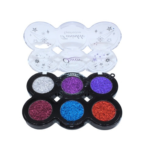 Trusa fard de ochi, queen, twinkle glitter, 02
