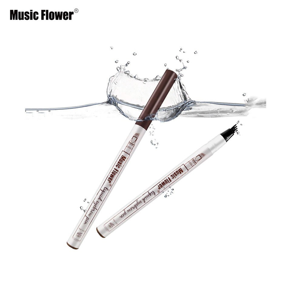 Creion sprancene, Efect Microblading, Music Flower Eyebrow, Brown Creion sprancene, Efect Microblading, Music Flower Eyebrow, Brown