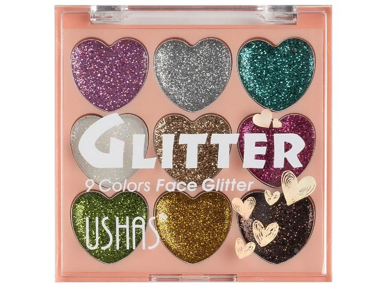 Fard De Ochi Glitter, Ushas, Glitter, 3 Fard De Ochi Glitter, Ushas, Glitter, 3