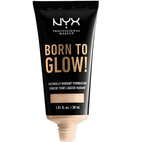 Fond de ten luminos, NYX Professional Makeup, Born To Glow, Naturally Radiant, 1.5 Fair, 30 ml