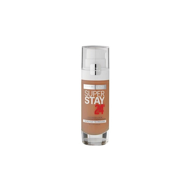 Fond de ten, Maybelline, Superstay 24 H Fresh Look, 28 Soft Beige, 30 ml Maybelline imagine noua