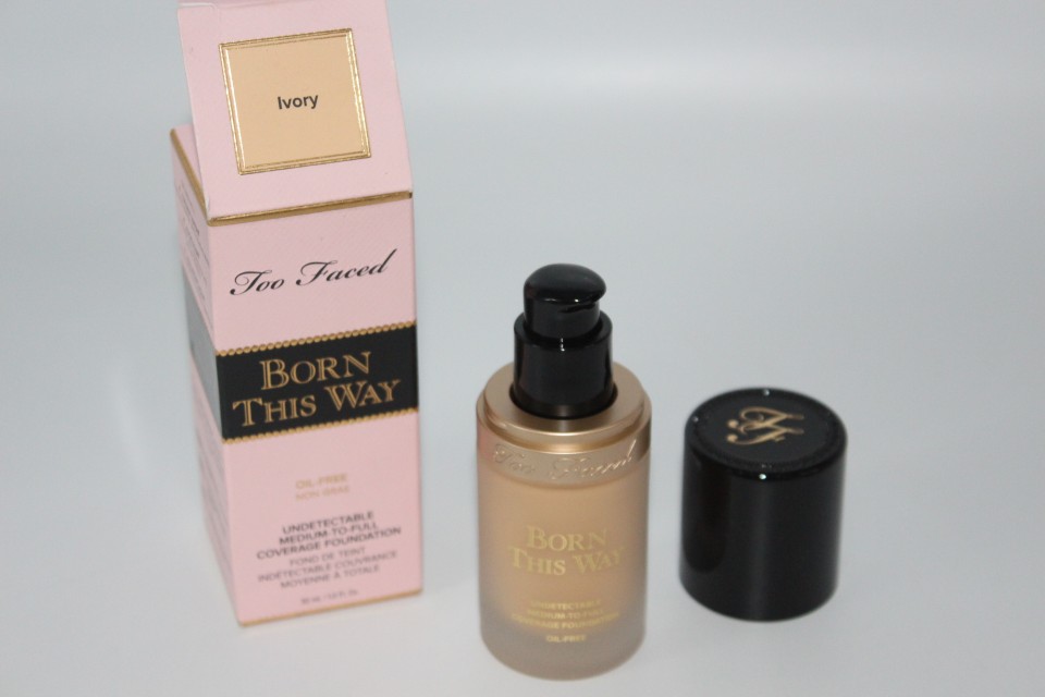 Fond de ten too faced born this way nuanta ivory