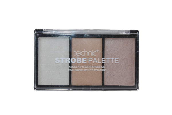 Paleta 3 farduri iluminatoare, technic, strobe palette