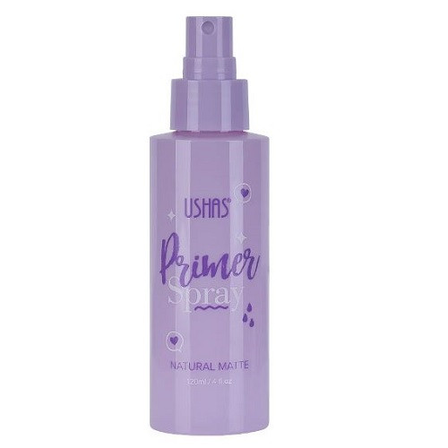 Primer spray machiaj, ushas, natural matte, 120 ml, mat