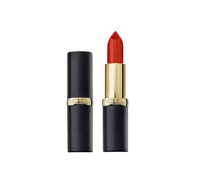 Ruj de buze, loreal, color riche matte, 348 brick vintage