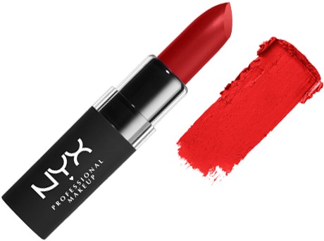 Ruj de buze mat NYX Velvet Matte Lipstick 11 Blood Love NYX imagine noua