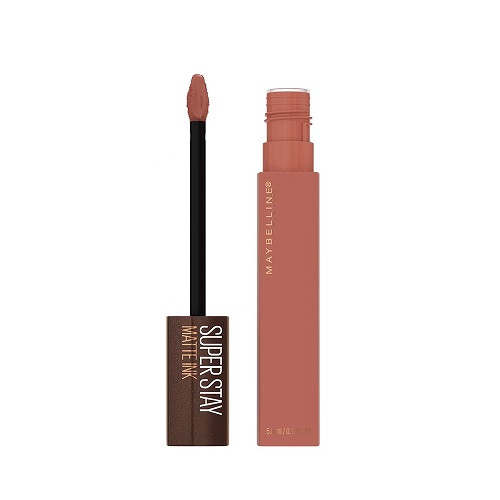 Ruj de buze rezistent la transfer, maybelline, superstay matte ink, 260 hazelnut hypnotizer, 5 ml