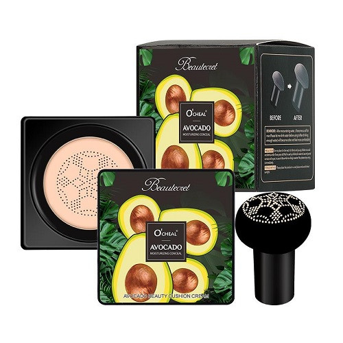 Cc cream, million pauline, cushion avocado, aplicator inclus, 02, 20 g