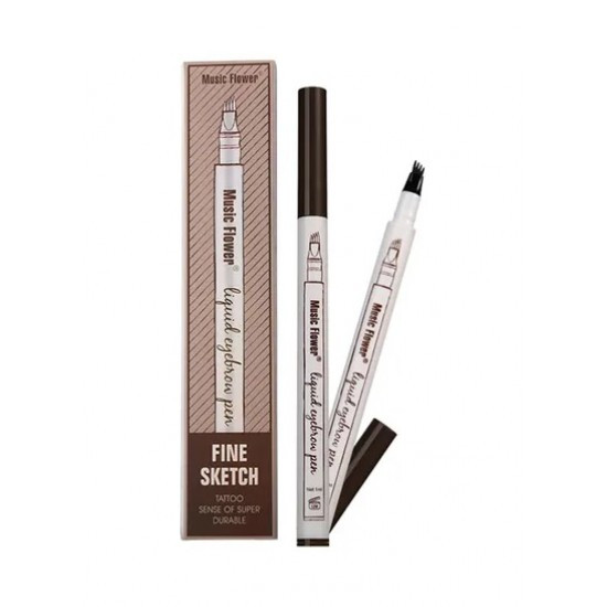 Creion sprancene, Efect Microblading, Music Flower Eyebrow, Brown Creion sprancene, Efect Microblading, Music Flower Eyebrow, Brown