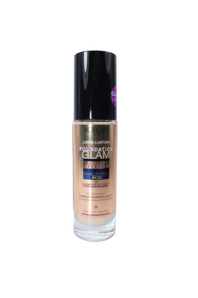 Fond de ten, vollare, long lasting foundation, hyaluronic acid, 503 medium beige, 30 ml