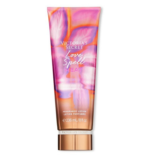 Lotiune de corp parfumata, victoria's secret, love spell heat, juicy nectarine & sandalwood, 236 ml