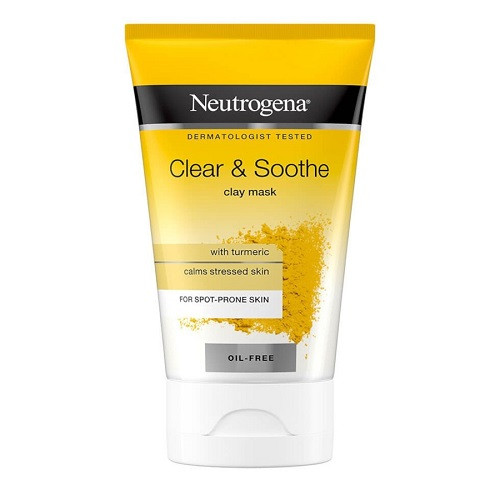 Masca pentru fata, neutrogena, clear & soothe clay mask, 50 ml