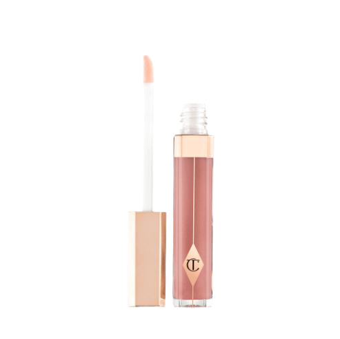 Ruj de buze lichid , charlotte tilbury lip lustre, nuanta pillow talk