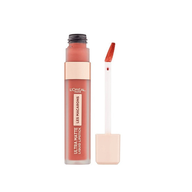 Ruj de buze, loreal, les macarons ultra matte, 834 infinite spice
