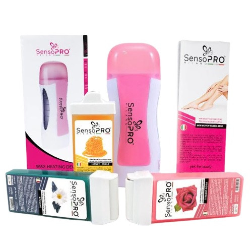 Kit epilare, SensoPro, Pink Epilare imagine noua inspiredbeauty