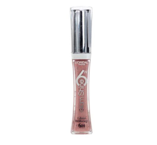 Luciu de buze / gloss buze loreal glam shine, nuanta 107 eternal beige