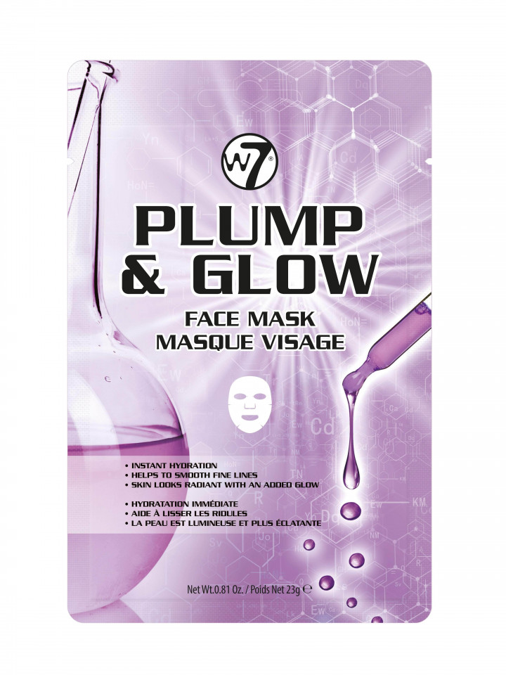 Masca pentru fata W7 Plump & Glow Masque Visage topstar.ro imagine noua
