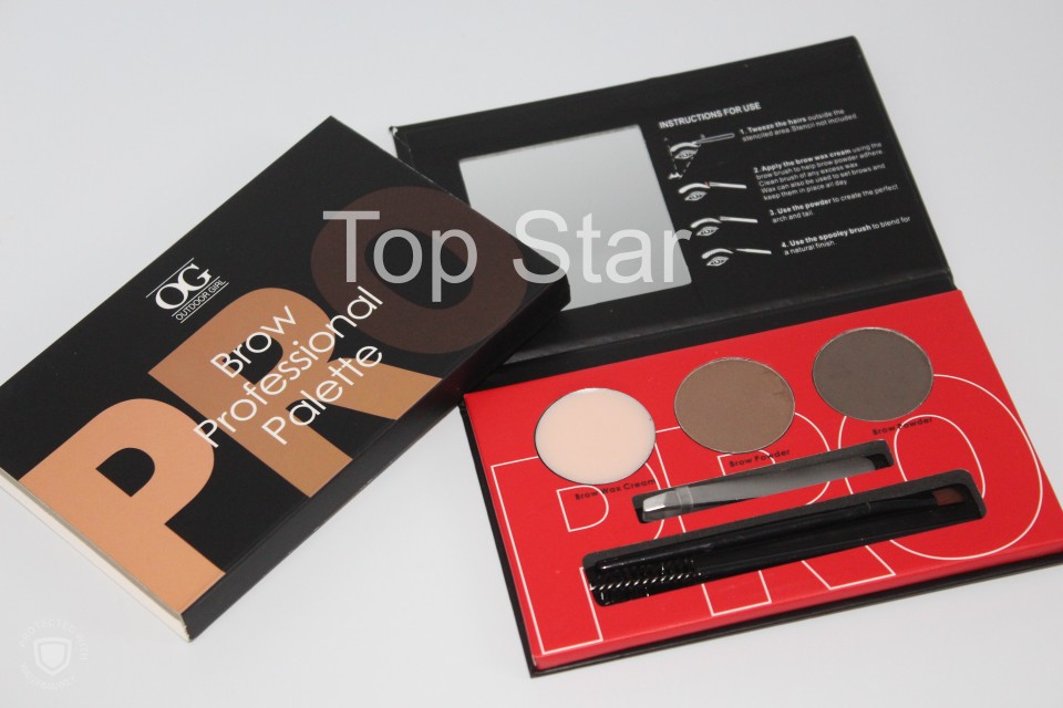 Trusa fard Kit Sprancene Brow Professional Palette - 2 | YEO