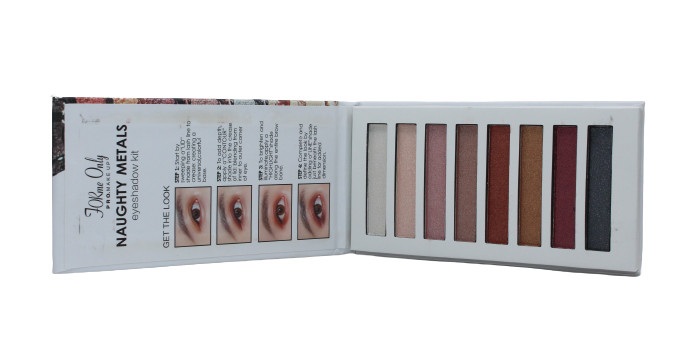 Trusa machiaj paleta farduri de ochi, ForMe Only, Naughty Metals, 8 culori Trusa machiaj paleta farduri de ochi, ForMe Only, Naughty Metals, 8 culori