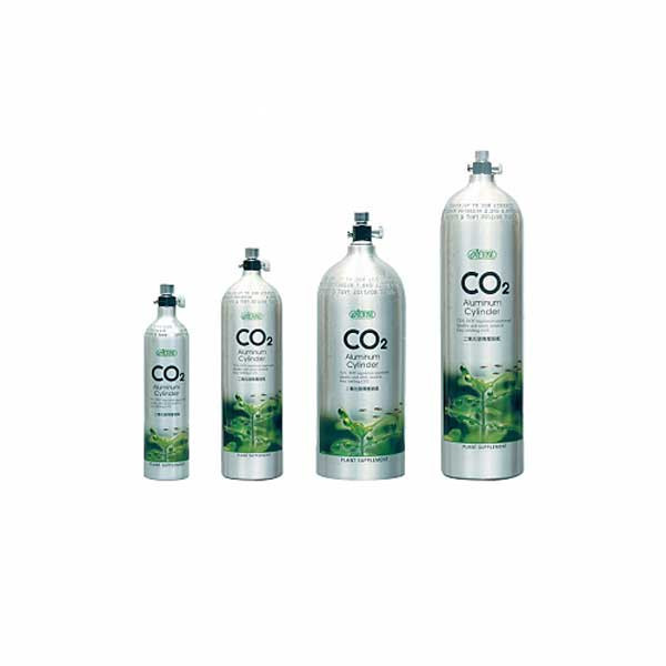Butelie aluminiu CO2 acvariu 2 l