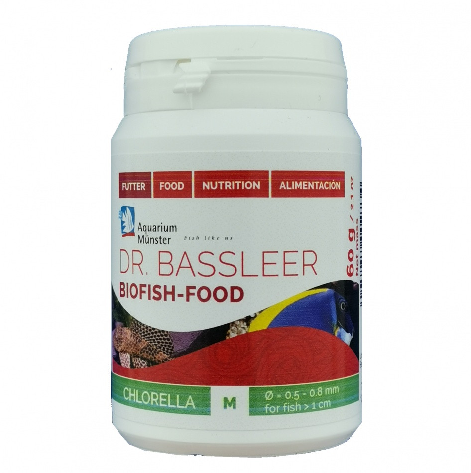 Hrana Aquarium Munster Biofish Food CHLORELLA M 60 g/1 buc